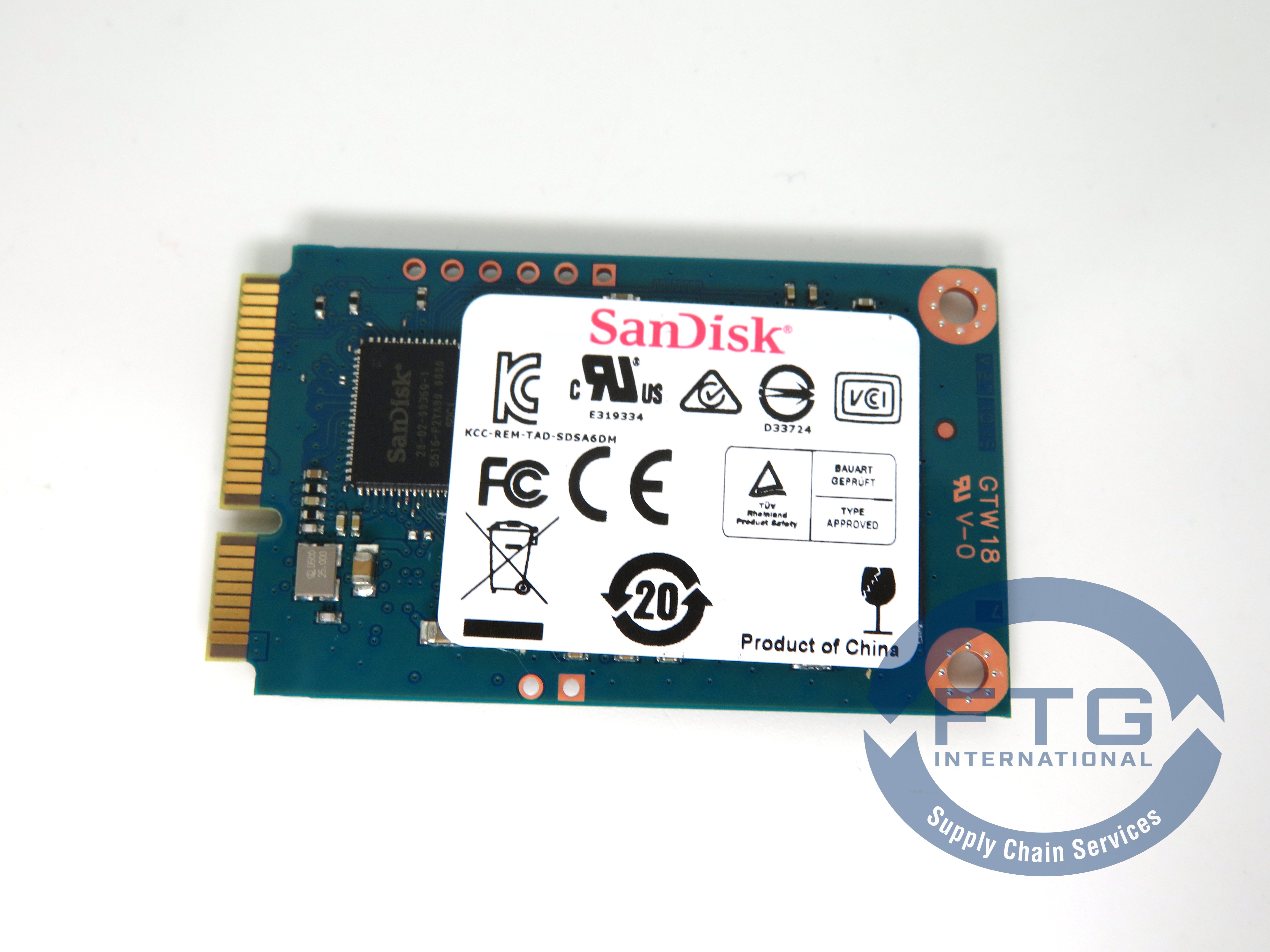 743483-001 / 724428-001 mSATA 16GB SATA III Multi-level cell