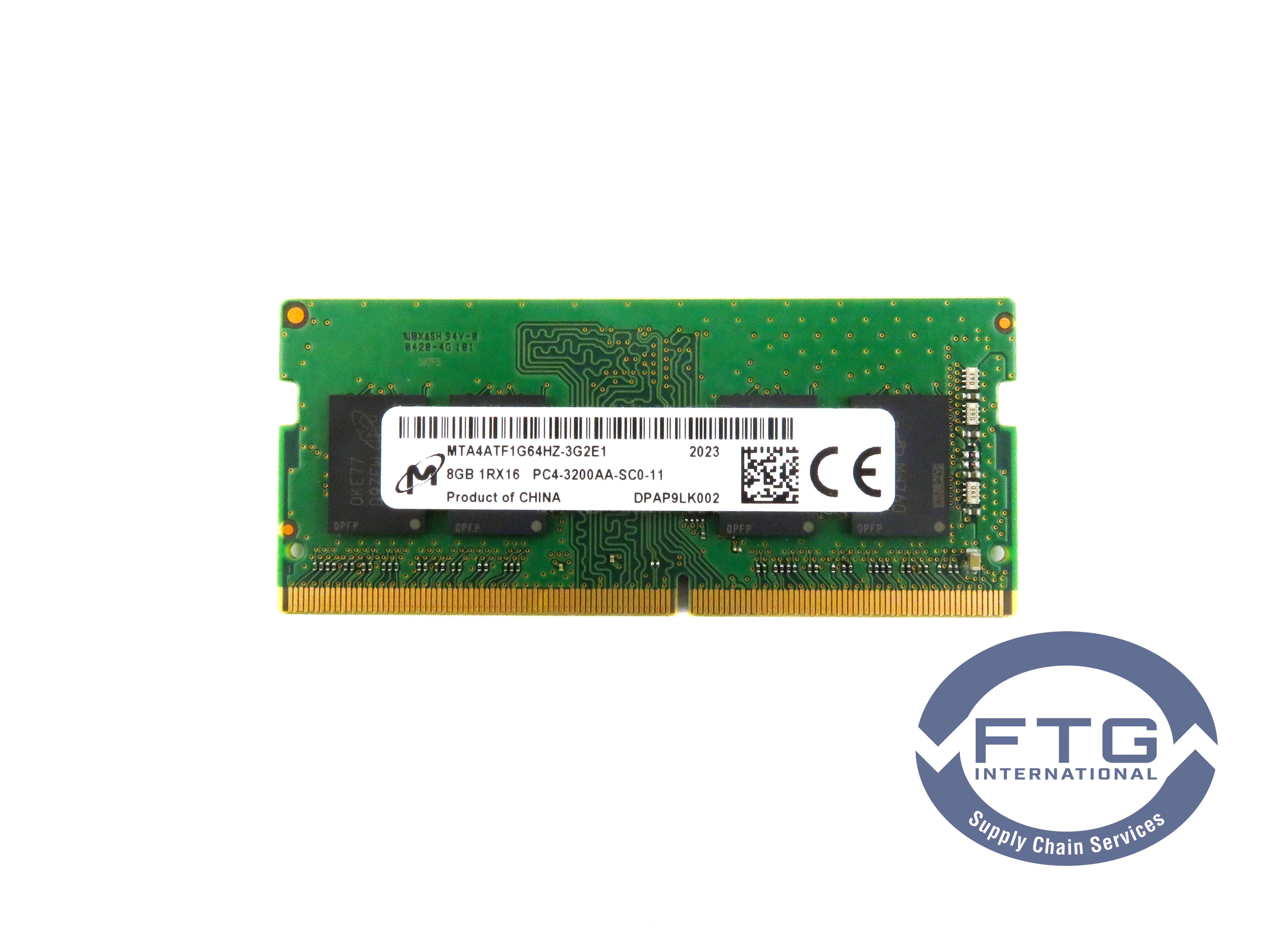 CoreParts 8GB Memory Module 3200Mhz DDR4 Major So-DIMM, MTA4ATF1G64HZ-3G2F1 (DDR4 Major So-DIMM